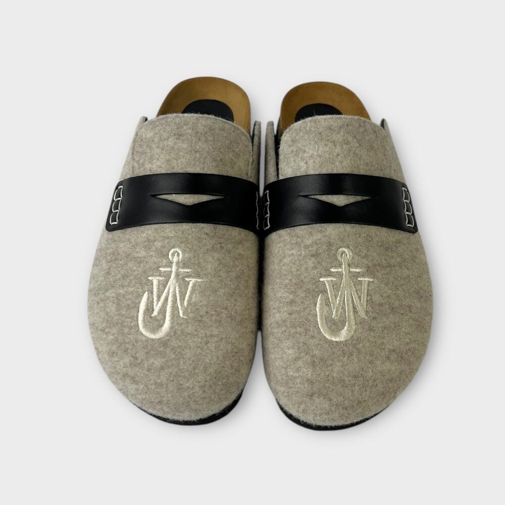 JW Anderson Penny Lana Felt Mule Slip-on Size 42 NEW - Picture 2 of 12